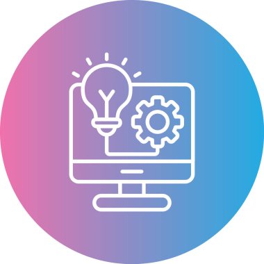 seo modern simgesinin vektör illüstrasyonu