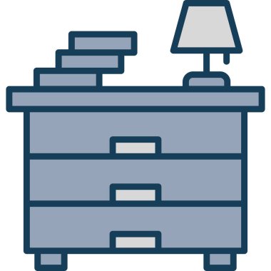 Mobilya ev simgesi - taslak biçimi