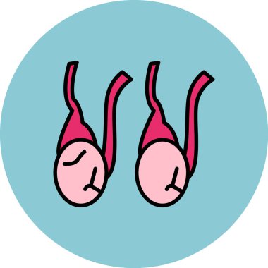 bebek ikonu vektör illüstrasyonu