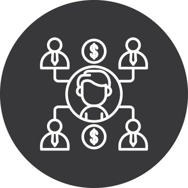 insanlar simge vektör illüstrasyonu