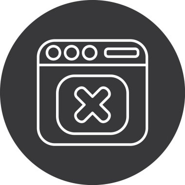 Modern b 'nin vektör illüstrasyonu eksik simgesi