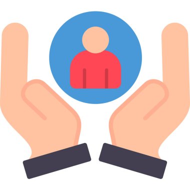 Takım & çalışanı için iş yönetimi dairesi simgesi