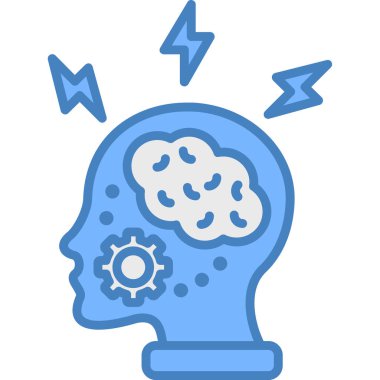 beyin yaratıcı fikir simgesi