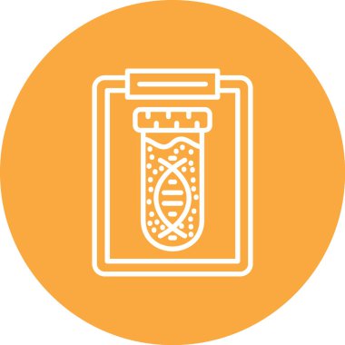 Benzersiz ilaç şişesi çizgisi vektör simgesi