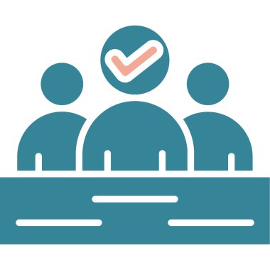 insanlar simge vektör illüstrasyonu