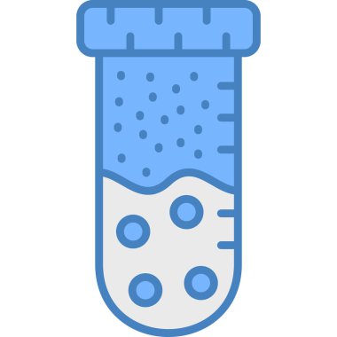 test tüpleri vektör simgesi