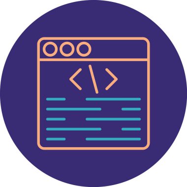 Kodlama kodu. Web simgesi