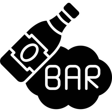 bar. Web simgesi basit illüstrasyon