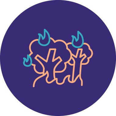 Vektör Ağacı Simgesi illüstrasyonu