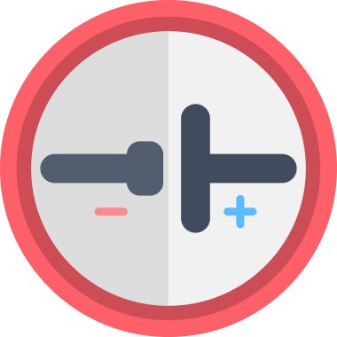 Modern bir simgenin vektör illüstrasyonu