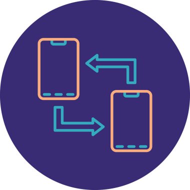 seo modern simgesinin vektör illüstrasyonu