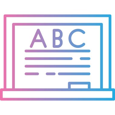 kitap vektörü simgesi modern basit illüstrasyon