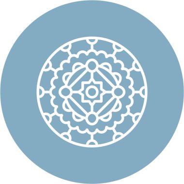 Vektör süslemesi. yuvarlak çerçeve yuvarlak çerçeve.