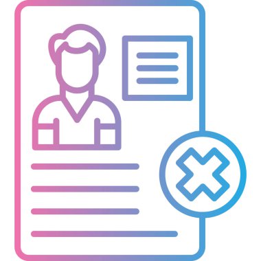 Belge. Web simgesi basit illüstrasyon