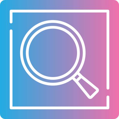 Modern simgenin vektör illüstrasyonu