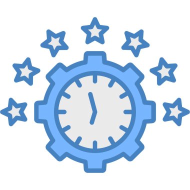 Zaman vitesi simgesi. vektör illüstrasyonu