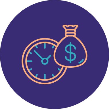 para simgesi vektör illüstrasyonu