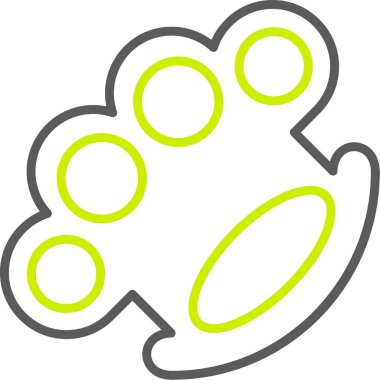 Anahat biçiminde hayvan pençesi yazdırma simgesi