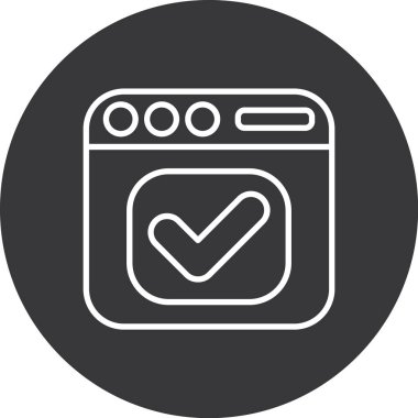 seo modern simgesinin vektör illüstrasyonu