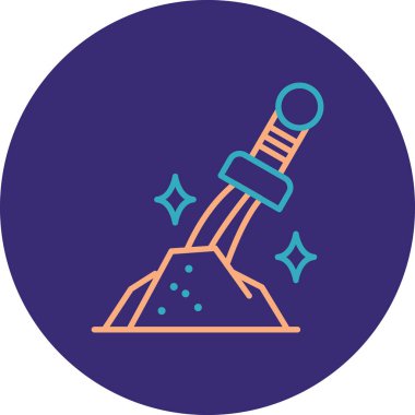 Bir roketin vektör çizimi