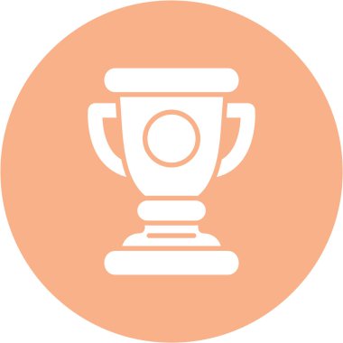 Kupa kabı vektör simgesi modern basit tasarım illüstrasyonu