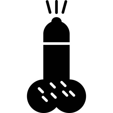 Fiş. Web simgesi basit illüstrasyon