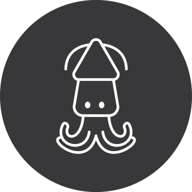 Modern simgenin vektör illüstrasyonu