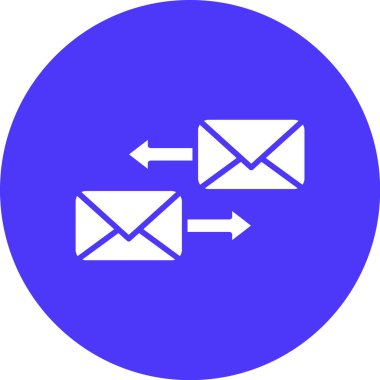 Vektör E- posta simgesi illüstrasyonu