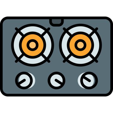 müzik notası ikon vektör illüstrasyonu