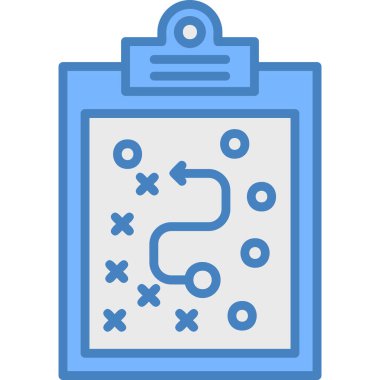 iş analiz çizelgesi simgesi ana hat biçiminde