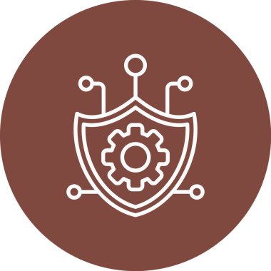 modern simge illüstrasyon vektörü