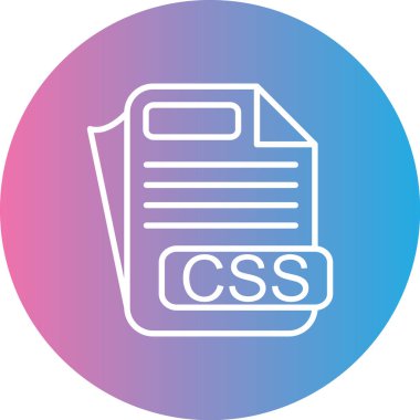 dosya biçimi simgesi, vektör illüstrasyonu