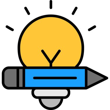 ampul ışık fikir simgesi