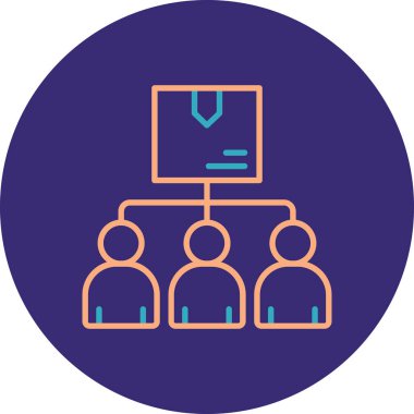 seo modern simgesinin vektör illüstrasyonu