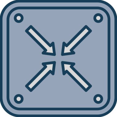 ok simgesi vektör illüstrasyonu