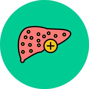 Modern simgenin vektör illüstrasyonu