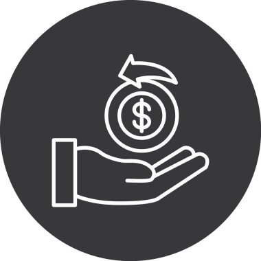 Dolar sembollü para, basit biçim