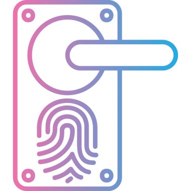 Modern bir simgenin vektör illüstrasyonu