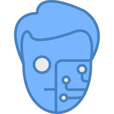 Modern b 'nin vektör illüstrasyonu eksik simgesi