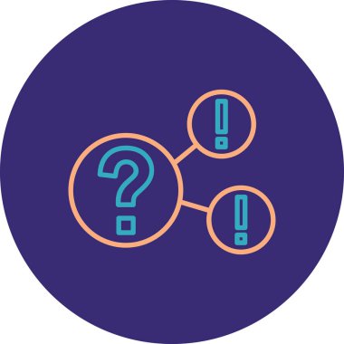 soru işareti vektör simgesi kolayca düzenlenebilir ya da oluşturulabilir