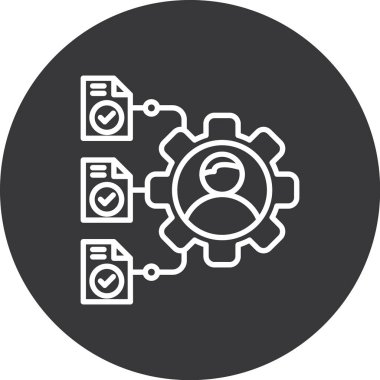 seo modern simgesinin vektör illüstrasyonu