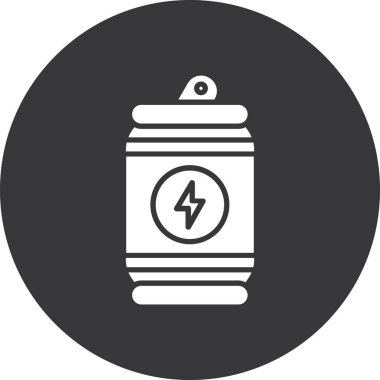 Enerji simgesinin vektör illüstrasyonu