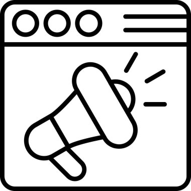 seo modern simgesinin vektör illüstrasyonu