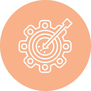 Vektör ayarı Simge illüstrasyonu