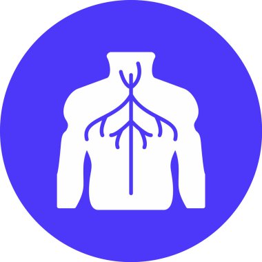 Bir insan vücudunun vektör illüstrasyonu