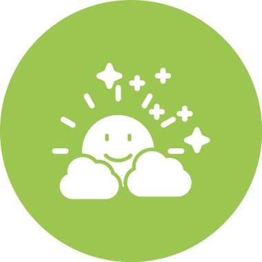 Bulut simgesinin vektör illüstrasyonu