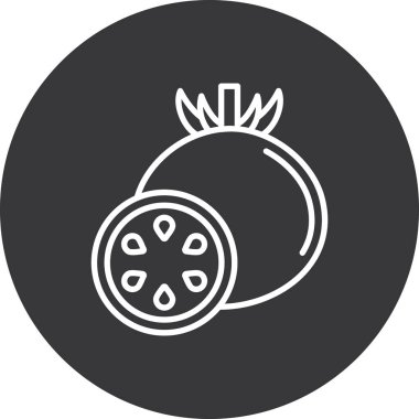 Gıda simgesinin vektör illüstrasyonu