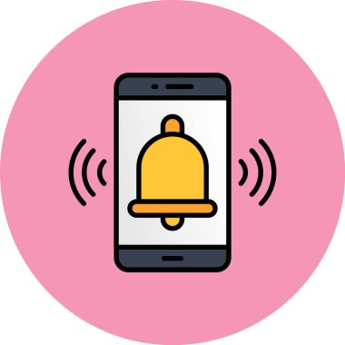 Çağrı. Web simgesi basit illüstrasyon