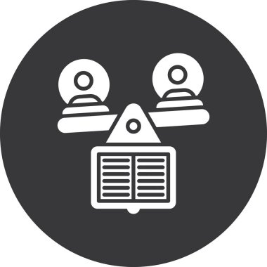 Modern eğitim ikonunun vektör illüstrasyonu