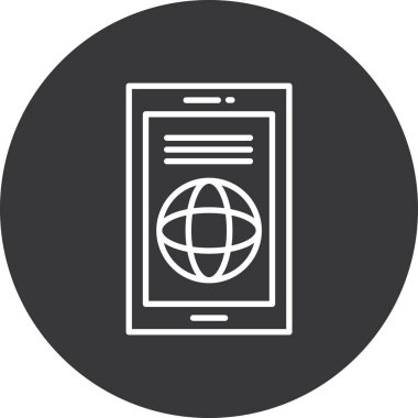 seo modern simgesinin vektör illüstrasyonu